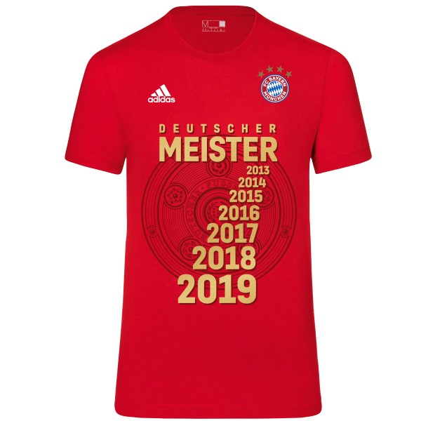 Camiseta de Entrenamiento Bayern Munich 2019 2020 Rojo Amarillo